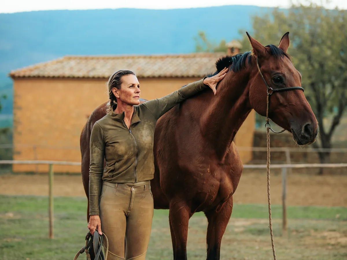 Cours d'équitation à Farnay, Loire