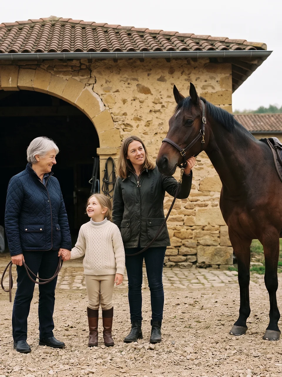 L'équipe, Centre équestre de Farnay, centre équestre à Farnay